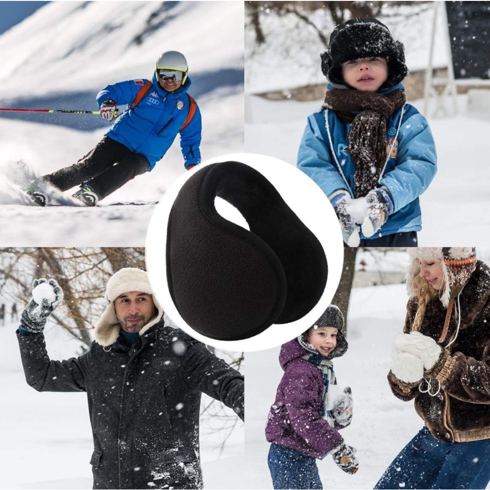 Gergella ear muffs in black